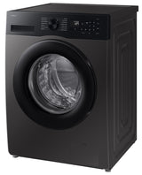 Samsung 9 kg, 5 star, AI EcoBubble, Super Speed, Wi-Fi, Hygiene Steam with Inbuilt Heater, Digital Inverter, Fully-Automatic Front Load Washing Machine (WW90DG5U24AXTL, Inox)