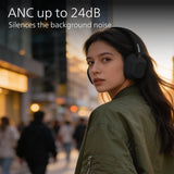 PHILIPS TAH6550 Bluetooth Wireless Over-Ear Headphones with 3 Mics, 60 Hours Battery Life, 40mm Drivers, Bluetooth 5.3,