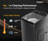 Whirlpool 8 Kg 5 MAGIC CLEAN PRO SW H Fully Automatic Top Load Washing Machine (MAGIC CLEAN PRO SW H KG GREY 10YMW with In-Built Heater)