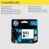 HP 803 Black Original Ink Cartridge