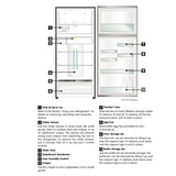 Electrolux 461L Frost Free Inverter Double Door Refrigerator, Top Freezer, TasteLockAuto & TasteGuard Technology, Arctic Silver Steel, UltimateTaste 500, ETB4600C-A | Open Box like New |