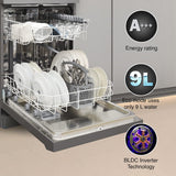 Godrej Eon Dishwasher, Steam Wash Technology,13 place setting, Perfect for Indian Kitchen, DWF EON VES 13Z STI GPGR