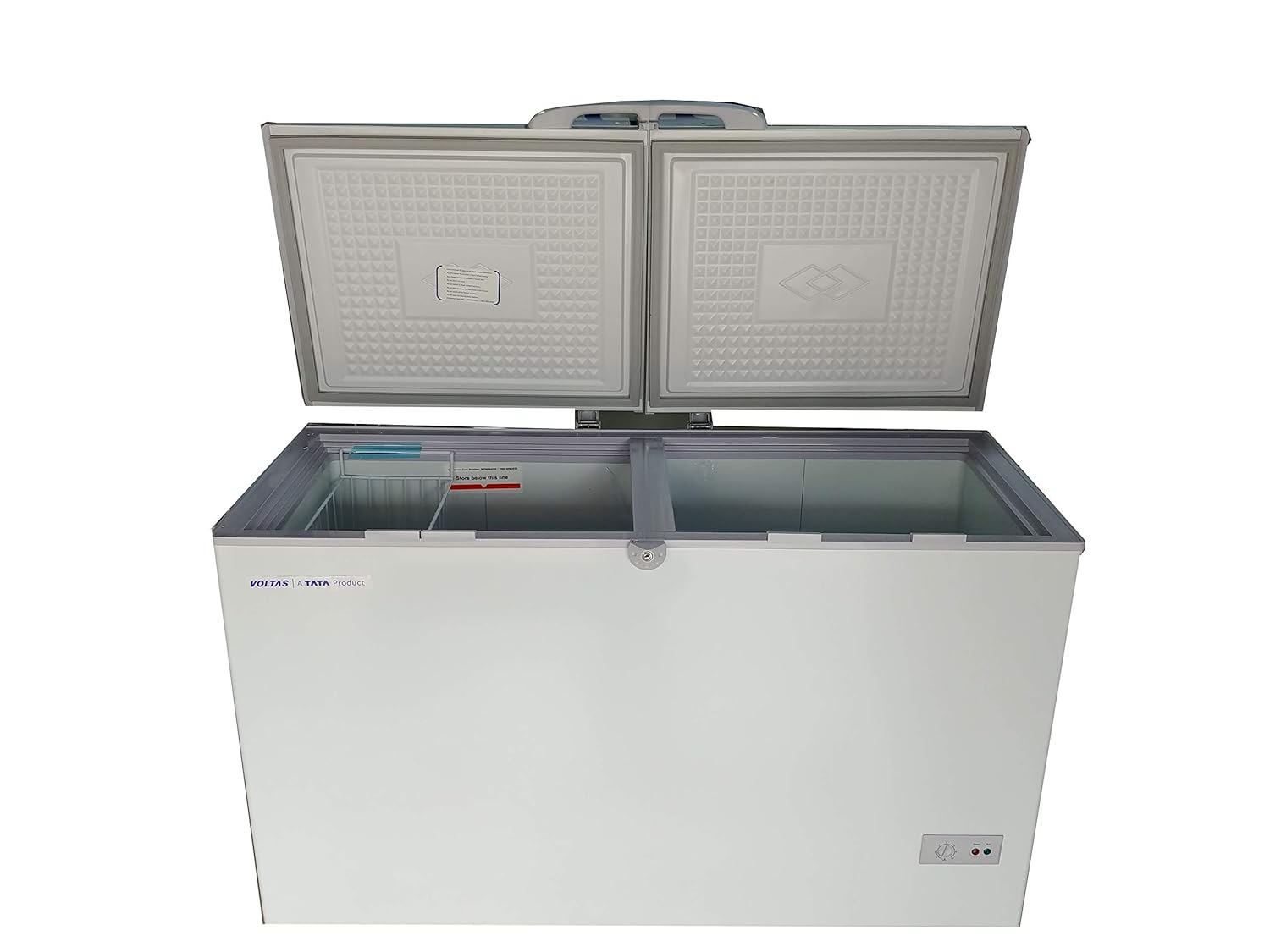 Voltas 300 L Double Door Standard Deep Freezer (White, CB FC HT 300)