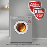 IFB 5.5 Kg with 99.9% Dry Clothes Dryer with In-built Heater Silver (TURBODRY EX)