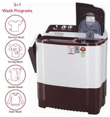 LG 8 kg Semi Automatic Top Load Washing Machine, P8035SRAZ