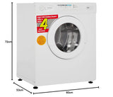 IFB 5.5 Kg Fully-Automatic Front Load Dryer (Turbo Dry, All Weather Drying, White)