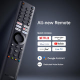 Xiaomi (139 cm) 55 inch Smartchoice X 4K Ultra HD Smart | Dolby Vision | 120Hz Game Booster | Eye Care Mode | Google TV | L55MB-AIN