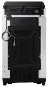 Samsung 8 kg, 5 star, Eco Bubble Tech, Digital Inverter Motor, Soft Closing Door, Fully-Automatic Top Load Washing Machine (WA80BG4441BGTL, Light Gray)