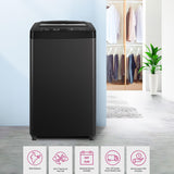 Godrej 6.5 Kg 5 Star I-Wash Technology for Automatic One Touch Wash Fully-Automatic Top Load Washing Machine (WTEON 650 AP 5.0 GPGR, Graphite Grey, With Toughened Glass Lid)