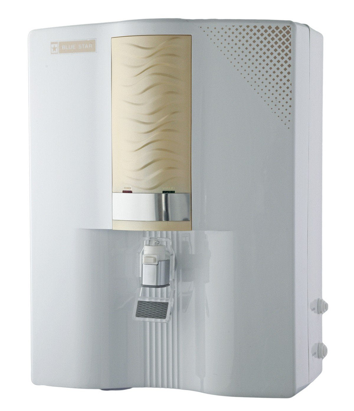 Blue Star Majesto MA4WGAM01 8-Litre RO + UV Water Purifier,White and Golden