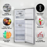 LG 322 L 3 Star FrostFree Smart Inverter Double Door Refrigerator 2023 Model GLS342SDSX Dazzle Steel Convertible with Express Freeze