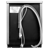 Faber 14 Place Settings Free Standing Dishwasher,8 Wash Programs, LED Display, Adjustable Racks, 3D Wash for Tough Stains, FFSD 8PR 14S, Silver