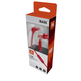 Jbl Tune 110 Wired in Ear Earphones with Mic (Black)