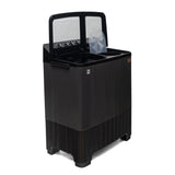 Midea Washing Machine Twin Tub 14 Kg, See Through Glass Lid, Soft Close(MWMSA140GPG(KG)