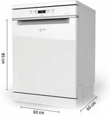 Whirlpool Power Clean WFC3C24_PF Intensive Kadhai Cleaning Free Standing 14 Place Settings Dishwasher