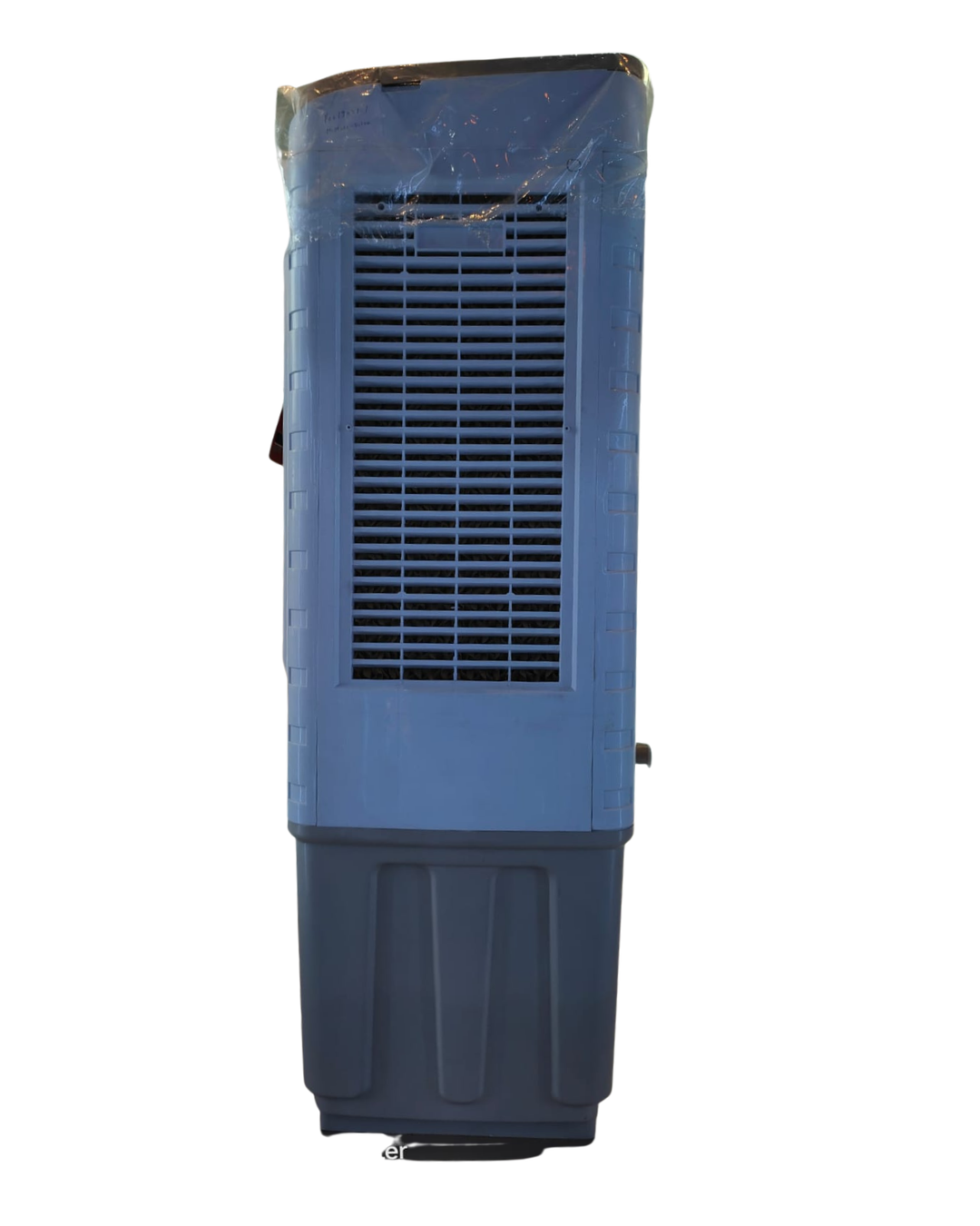 MiMaxx Volvo Glass Top Cooler 60L Tank Capacity Honey Comb Pads Ice Chamber Plastic Top 40Ft Air Throw EvaporativeTechnology