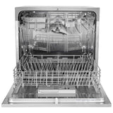 Faber 8 Place Dishwasher | 6 Wash Programs |Adjustable Upper Rack & Cutlery Tray | 8L Water/Cycle| FFSD 6PR 8S Ace Inox