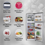 LG 322 L 3 Star FrostFree Smart Inverter Double Door Refrigerator 2023 Model GLS342SDSX Dazzle Steel Convertible with Express Freeze