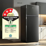 Godrej 272 L 3 Star Convertible Technology, 30 days Farms Freshness Inverter Frost Free Double Door Refrigerator(, RF EON 294C RCIT FS ST, Fossil Steel) (Touched Up)