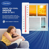 Carrier 1.5 Ton 5 Star Inverter Window AC(, Estra EXi -CIW18SC5R32F0,White)