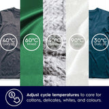 Electrolux 8kg 5 Star Front Load Washing Machine, AutoSense Technology, Full Load Vapour Wash, Hygienic Care, Woolmark, EcoInverter Motor, UltimateCare 500, EWF8024R5WB, White