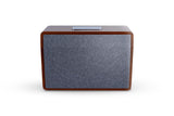 Philips Bluetooth Speaker TAS2218/94, 30W RMS with 6 Hrs Playtime, Retro Wooden Design, Indoor and Outdoor Mode, USB Playback, FM, Mic Input, Comes with Carry Strap (Brown)