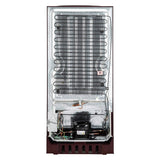 LG 185 L 5 Star Inverter Direct-Cool Single Door Refrigerator (GL-D201ASEU, Scarlet Euphoria, Base stand with drawer)