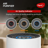 Pigeon Air Purifier for Home, HEPA H13, 99.99% PM2.5, White, 235 Sq Ft