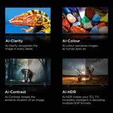 TCL 139 cm (55 inches) 4K UHD Smart QLED Google TV 55T6C