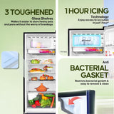 Haier 190 L, 5 Star, Direct-Cool Single Door Refrigerator (HED-205RG, Spiral Glass)