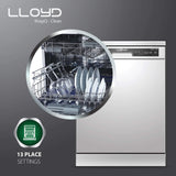 Havells-Lloyd 13 Place Settings Standard Dishwasher (LDWF13PSE1DD, Silver)