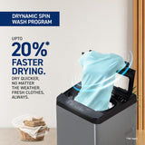 Panasonic 8 Kg Wifi Fully-Automatic Top Loading Smart Washing Machine (NA-F80CH4CRB, Charcoal Inox Grey, 2025 Model, Drynamic Spin)