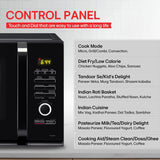 LG 32 L Convection Microwave Oven (MC3286BLT, Black, Auto Cook Menu, Diet Fry and with Stainless Steel Cavity)