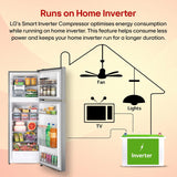 LG 251 L, 1 Star, Frost-Free Smart Inverter Double Door Refrigerator with Smart Mode (GLT2516WWPZ, Shiny Steel, Multi Air Flow Cooling with Max Fresh Zone, 2026 Model)