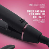 Havells HS4109 Floating Ceramic Plates Hair Straightener; with Advance PTC Heating Element for Protection from overheating (Black)