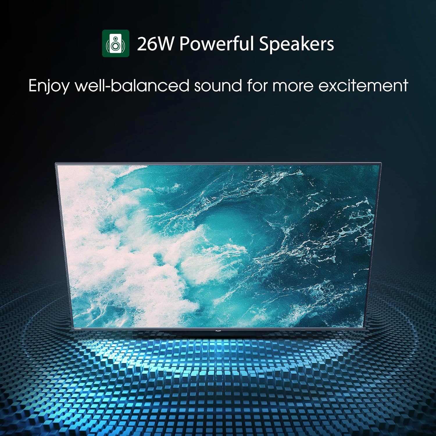 Toshiba 80 cm (32 inches) E36RP Series HD Ready Smart QLED Google TV 32E36RP