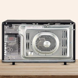 LG 28 L Convection Microwave Oven (MC2886BRUM, Black, Auto Cook Menu, Stainless steel cavity, Pasteurized Milk, 360° Motorised Rotisserie for Bar-be-queing, Indian Cuisine, Tandoor Se & Diet Fry)