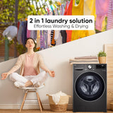 LG 15 Kg (Wash) / 8 Kg (Dry) Ai Direct Drive With Wi-Fi Fully Automatic Front Load Washer Dryer (Fhd1508Stb)