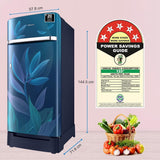 Samsung 215 L, 5 Star, Digital Inverter, Direct-Cool Single Door Refrigerator (RR23D2H359U/HL)