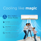 Akai 1.5 Ton 5 Star Split Inverter AC (100% Copper, AKSI-185MQE, White)  Seal Packed Brand New With One year comprehensive Five year PCB and 10 year compressor warranty