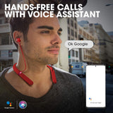 JBL LIVE200BT Bluetooth Wireless in Ear Earphones with Mic with 10 Hours Playtime, Multi Point Connectivity & Premium Aluminum Housing (Red)