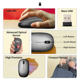 Zeb Companion 104 Wireless Desk Combo of keyboard and Mouse Computer Black