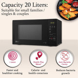 LG 20 L Grill Microwave Built-In Oven (MH2044DB)