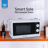 Voltas Beko, A Tata Product 20L, 700W smart solo Microwave oven (MS20MPW10, White | with Anti bacterial Inner Cavity and Large Turntable)