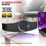 Honeywell New Launched Aviator Hi-Fi Speaker, 240W, 1MBPS+ Audio codec, TypeC & Lightning Dongle, Ambient Light, Deep Bass, Bluetooth V5.3-30m, 5 Amplification Channel, 3 Independent Sound Cavities