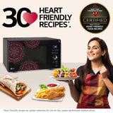LG 28 L Scan to Cook Wi-Fi Enabled Charcoal Convection Microwave Oven (MJEN286VIW)
