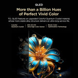 TCL 139 cm (55 inches) 4K UHD Smart QLED Google TV 55T6C