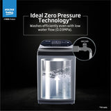Voltas Beko, A Tata Product 11 Kg 5 Star Fully-Automatic Top Loading Washing Machine (WTL1106UEA / OBS1060, Grey, Double Waterfall Technology)
