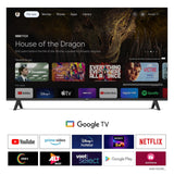 TCL 79.97 cm (32 inches) Metallic Bezel-Less S Series Full HD Smart LED Google TV 32S5500 (Black)