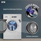 IFB 6 Kg 5 Star with 2X Power Steam, AI Powered, Fully Automatic Front Load Washing Machine (DIVA AQUA GBS 6010, In-built Heater, Grey)